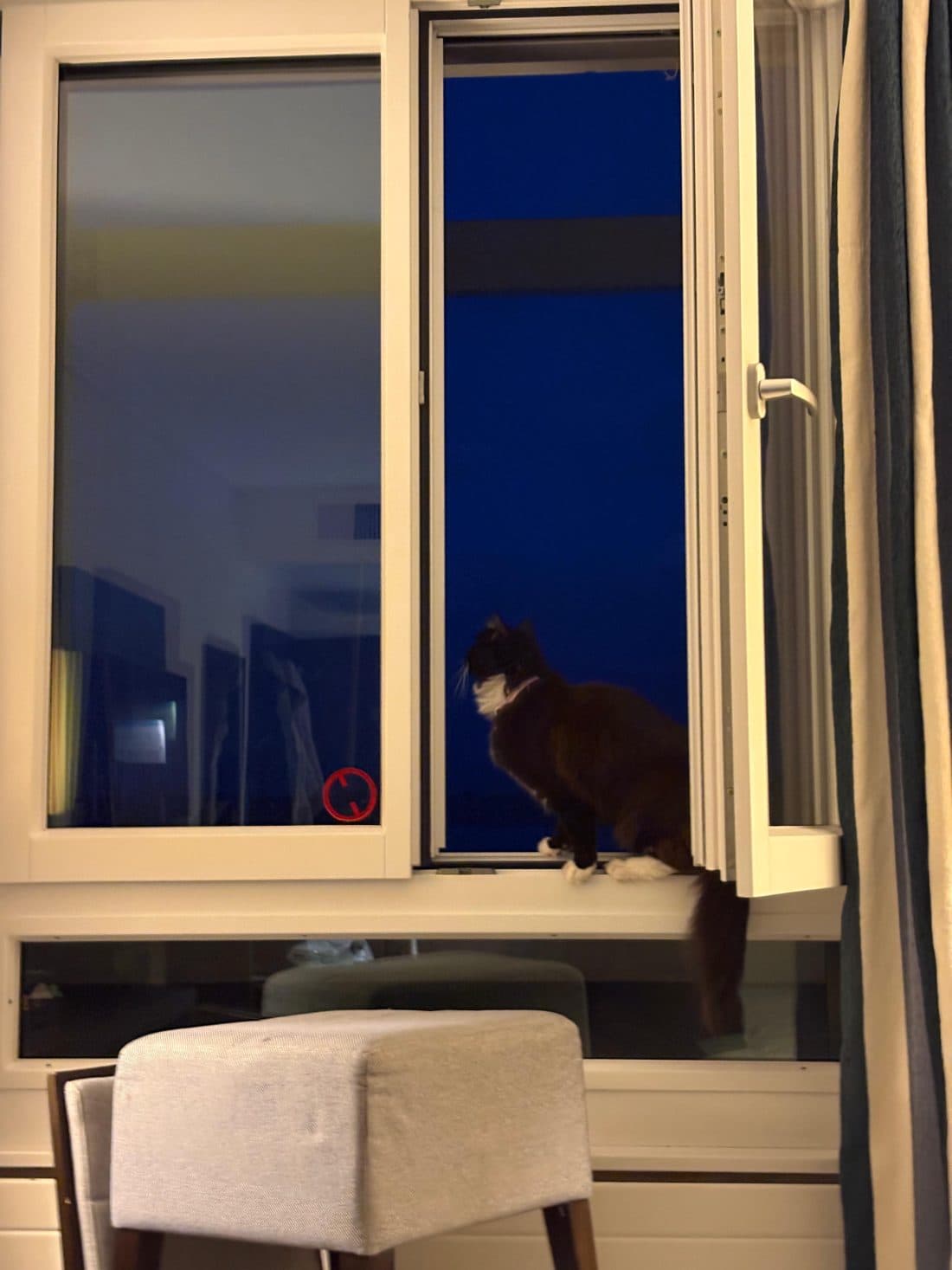Service de nuit.